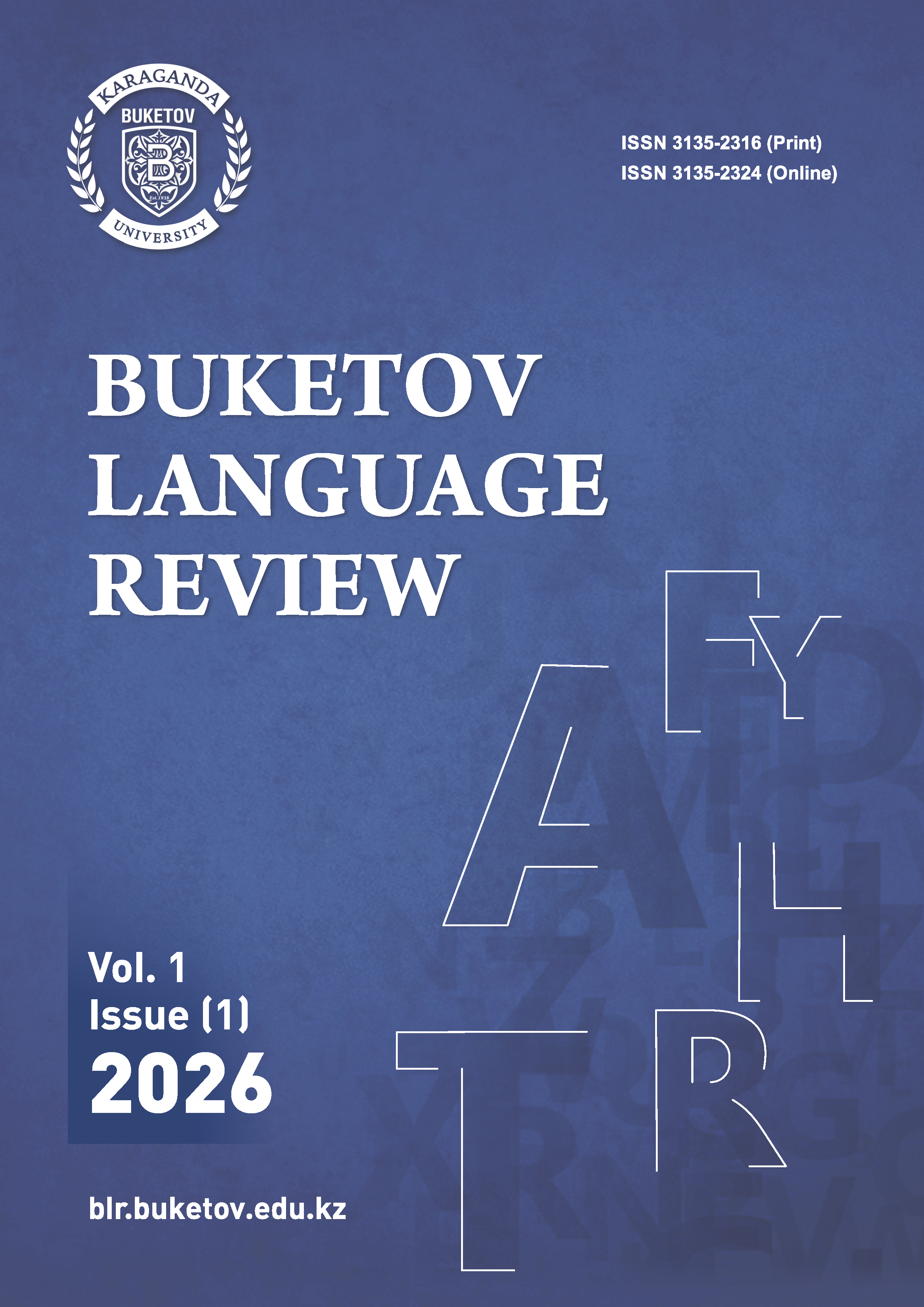 					View Vol. 1 No. 1 (2026)
				